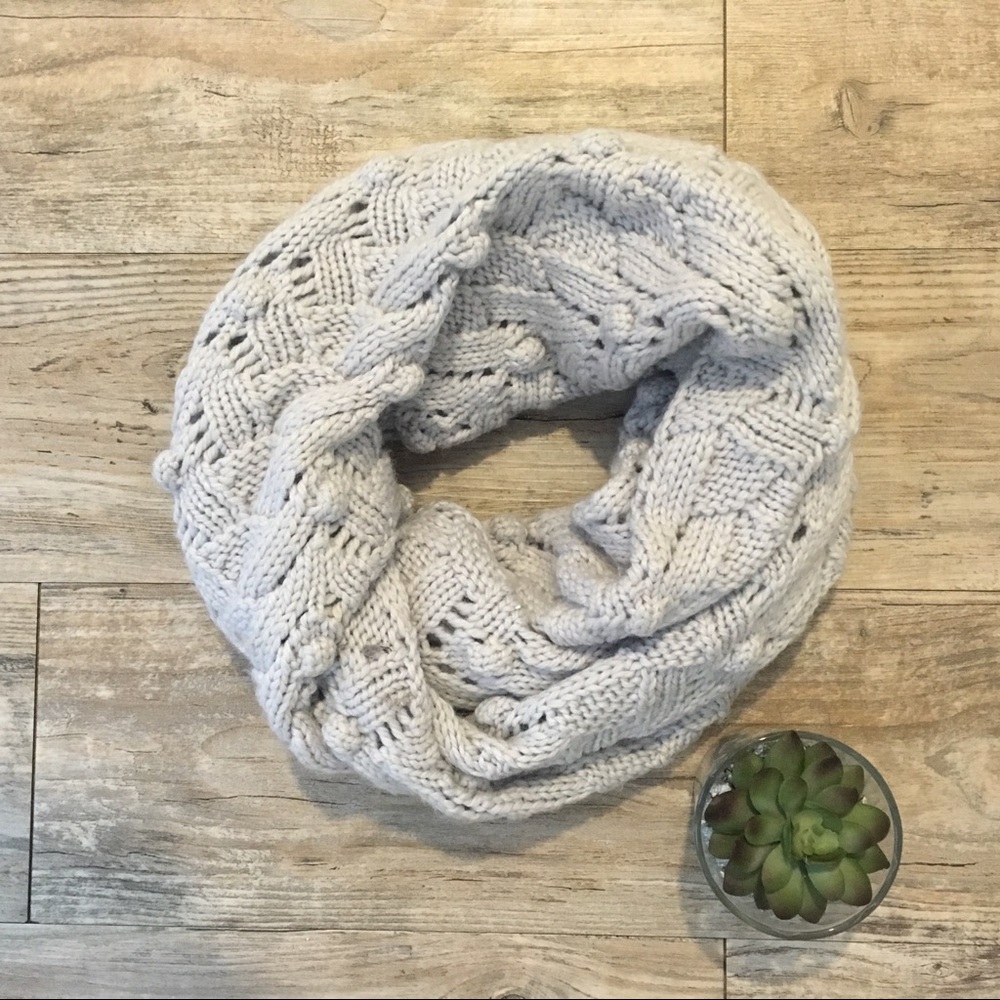 Knit Infinity Scarf 💙